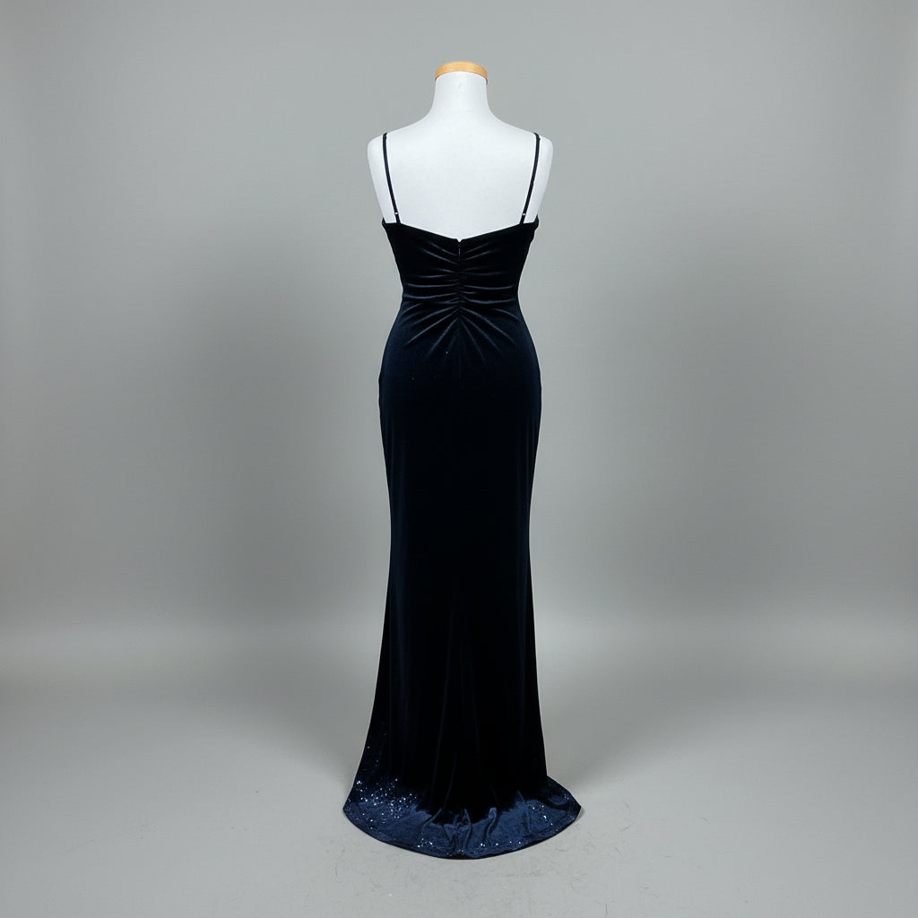 Honey & Rosie midnight blue sparkle velvet dress, size S, NEW WITH TAGS!