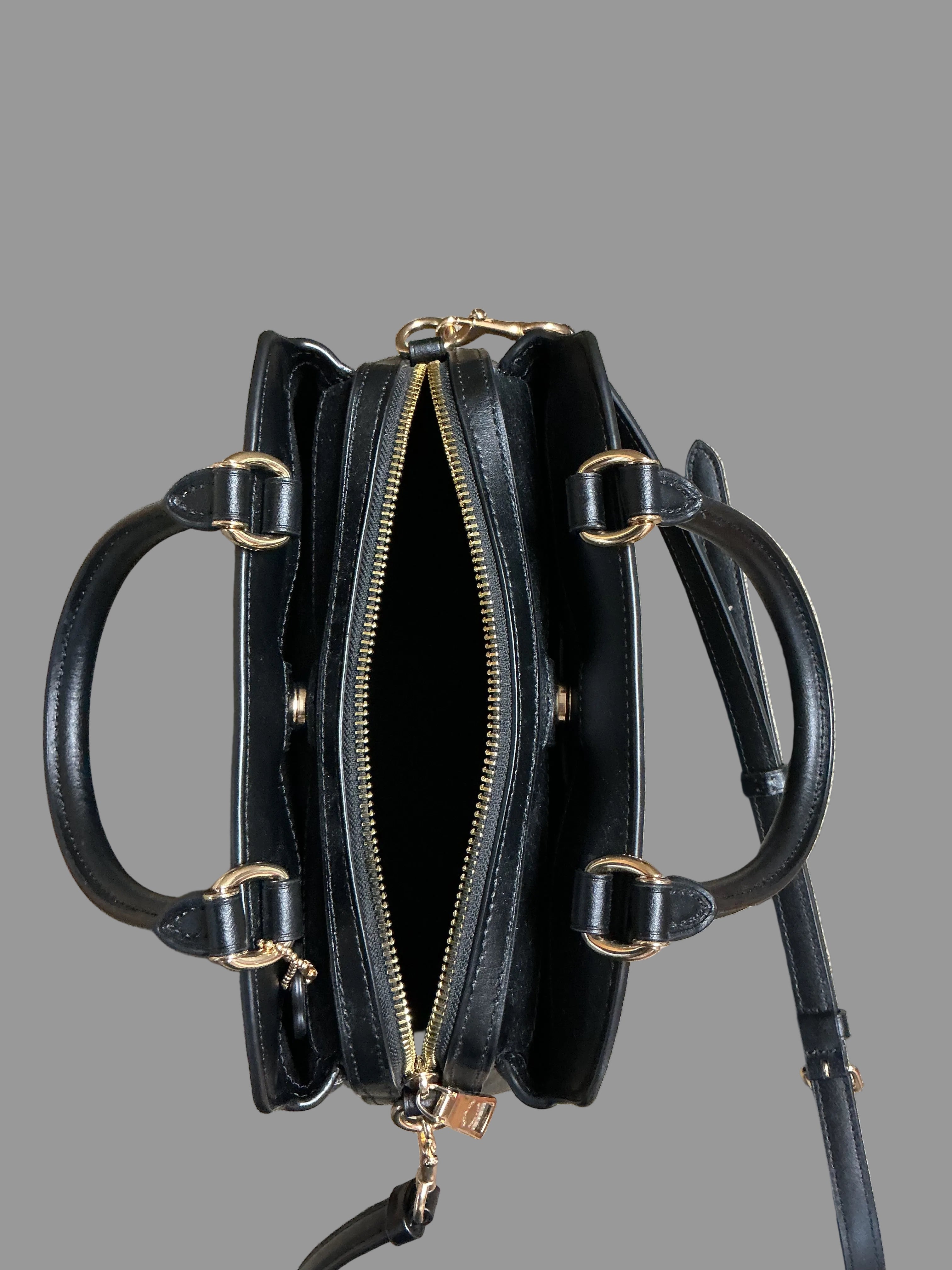 Coach brown logo print Mini Lillie Carryall, BRAND NEW!