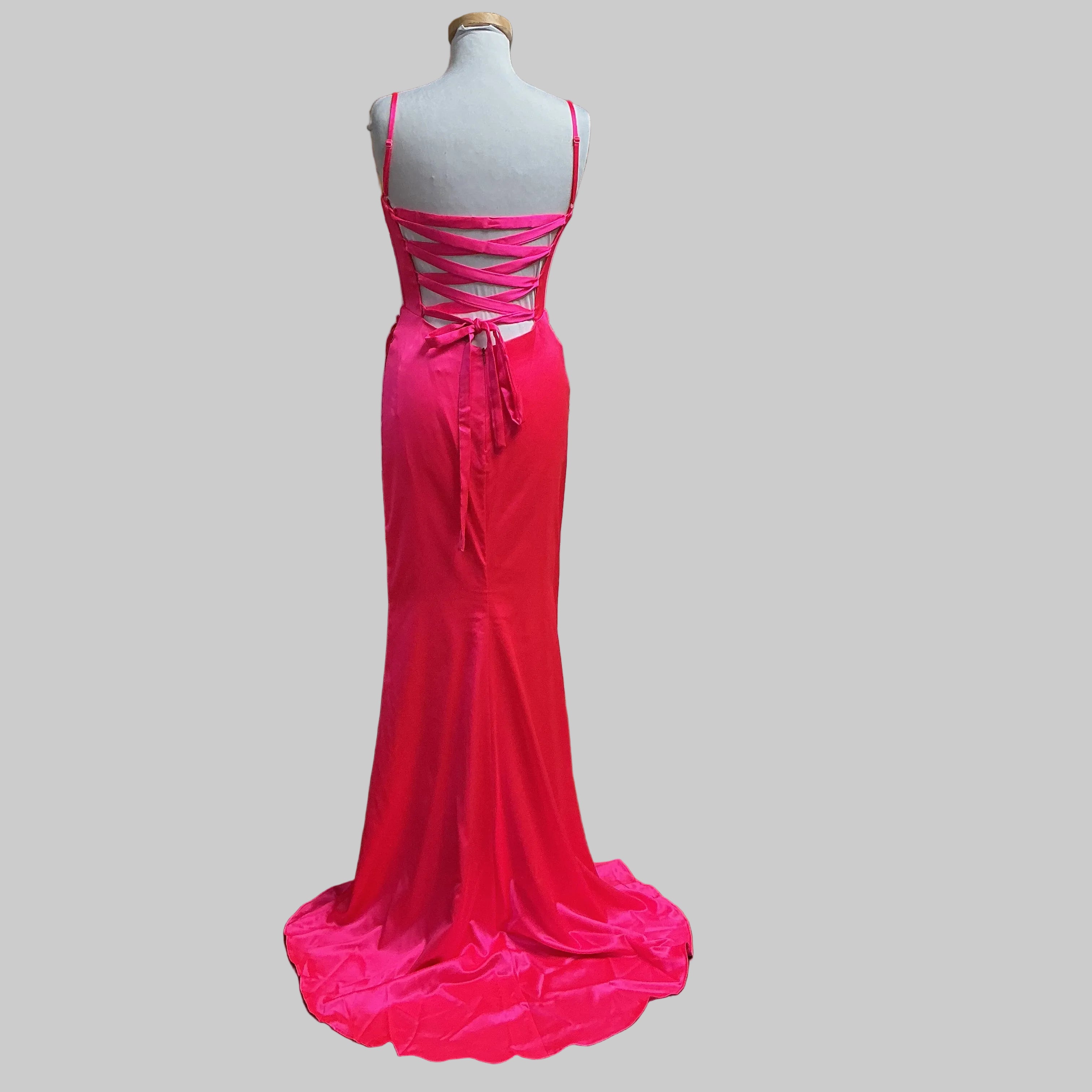 Alyce Paris neon pink dress, sizes 2 & 4, NEW WITH TAGS!