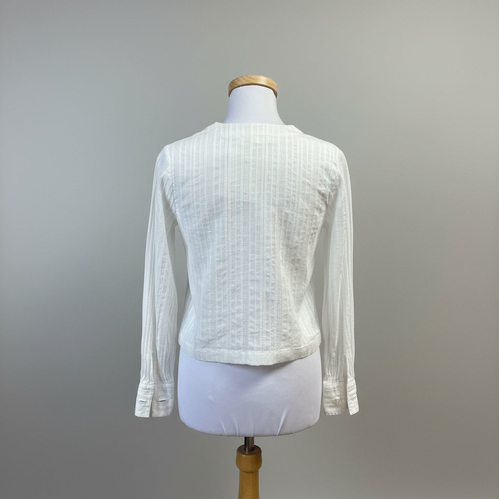 Robert Rodriguez white blouse, size XS, NEW WITH TAGS!
