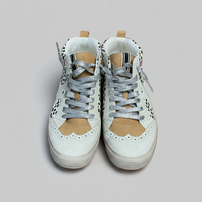 Shu Shop leopard print high-top Paulina shoes, Size 7.5