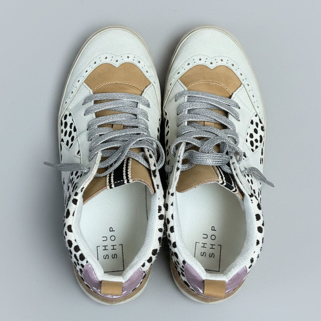 Shu Shop leopard print high-top Paulina shoes, Size 7.5