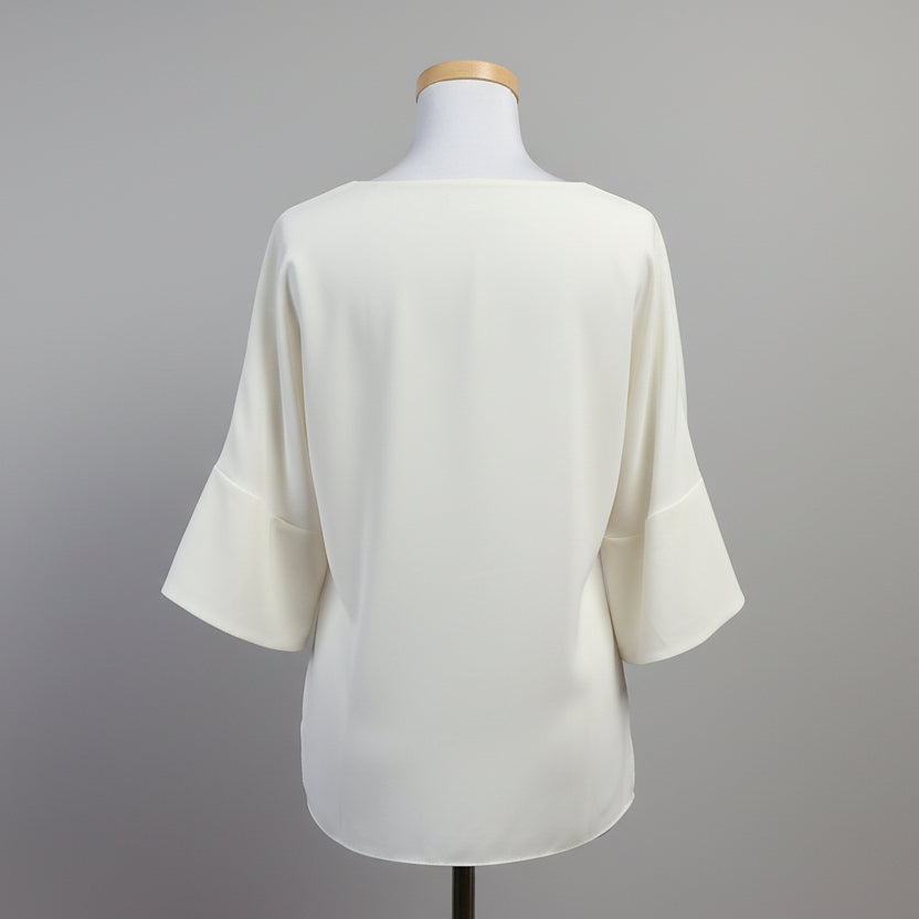 Amanda Uprichard ivory blouse, size S, NEW WITH TAGS!