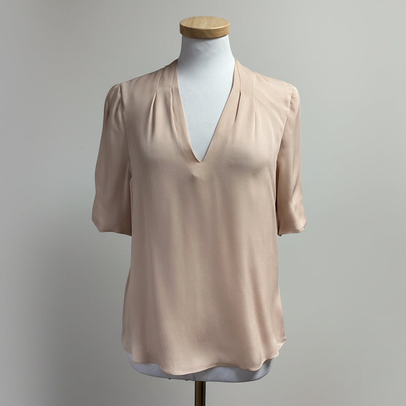 Joie blush silk blouse, size M, NEW WITH TAGS!