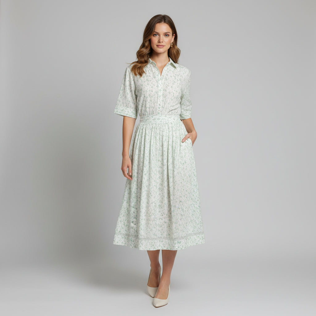 Lilla P floral skirt set, size XS, NEW WITH TAGS!