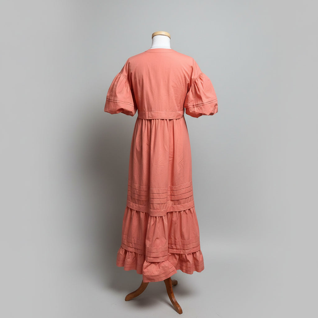 Marie Oliver coral Alma dress, size S