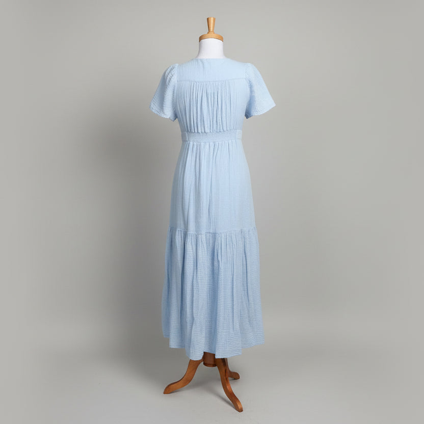 Sundays light blue Fleet dress, size M, NEW WITH TAGS!