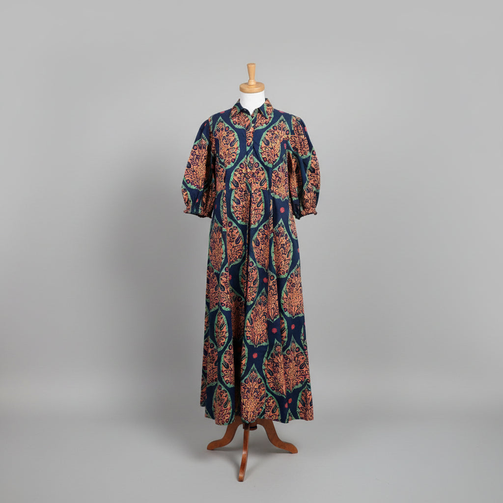 Livro navy floral Rosie dress, size M