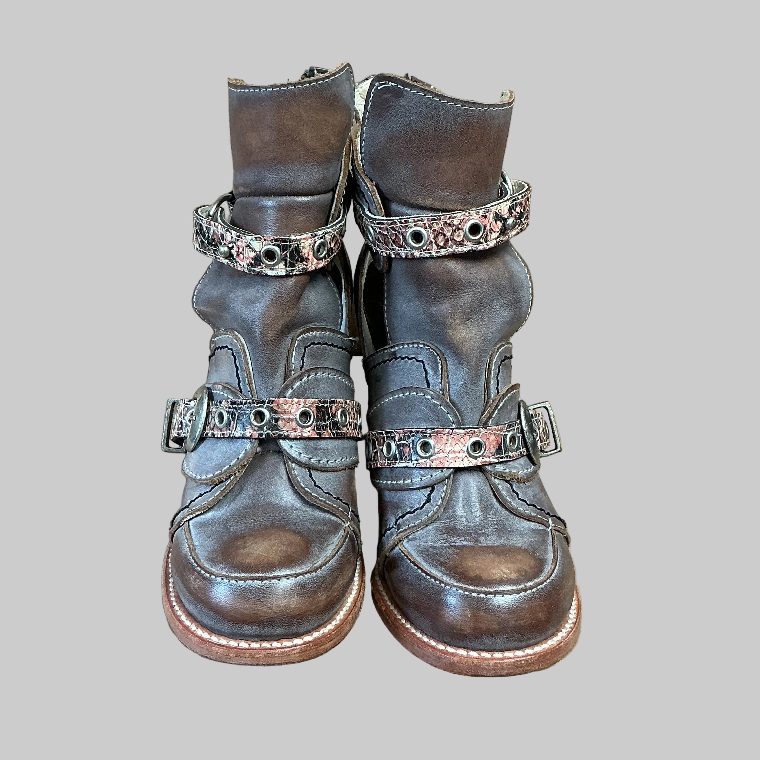 Freebird brown leather Sonoma boots, size 9