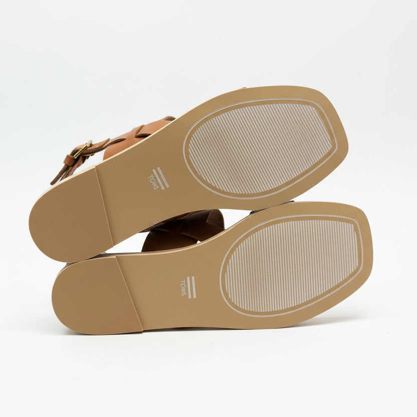 Tom’s brown Freya sandal, size 8, NEW IN BOX!