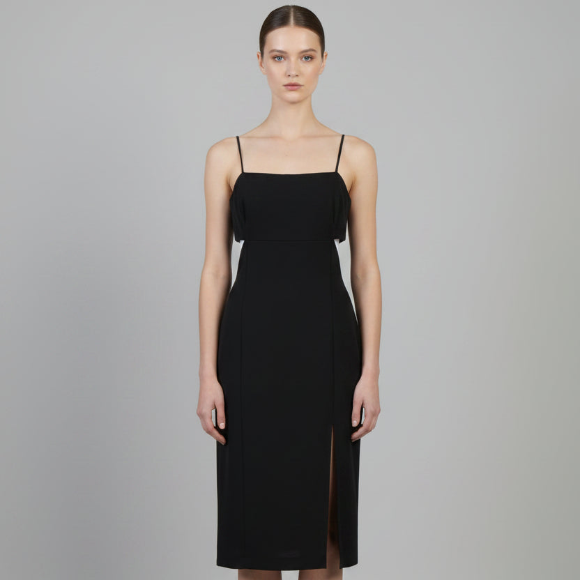 Gianni Bini black dress with cutouts, size 8
