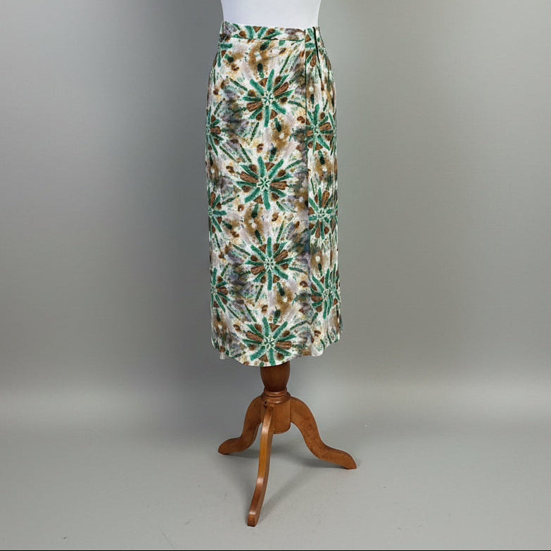 Husk green tie dye skirt, size 10, NEW WITH TAGS!