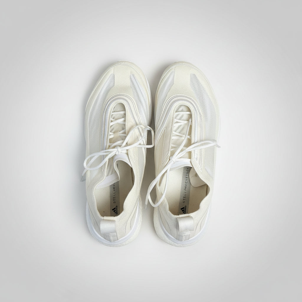 Stella McCartney/Adidas cream Lightstrike sneakers, size 9.5