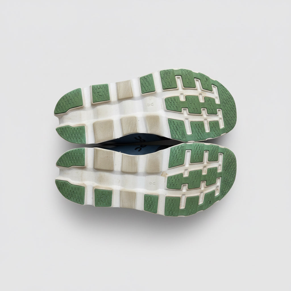 On Running light blue Cloudstratus 3 shoes, size 8.5