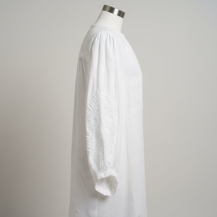 Banana Republic white linen dress, sizes S/Petite & M/Petite