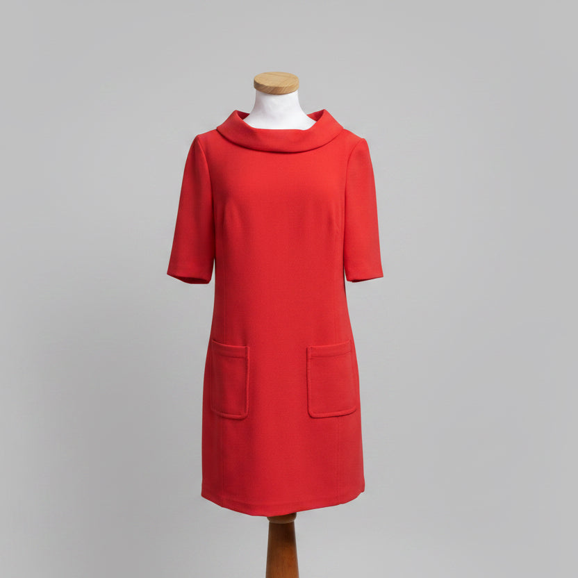 Trina Turk orange Maleko dress, size 6