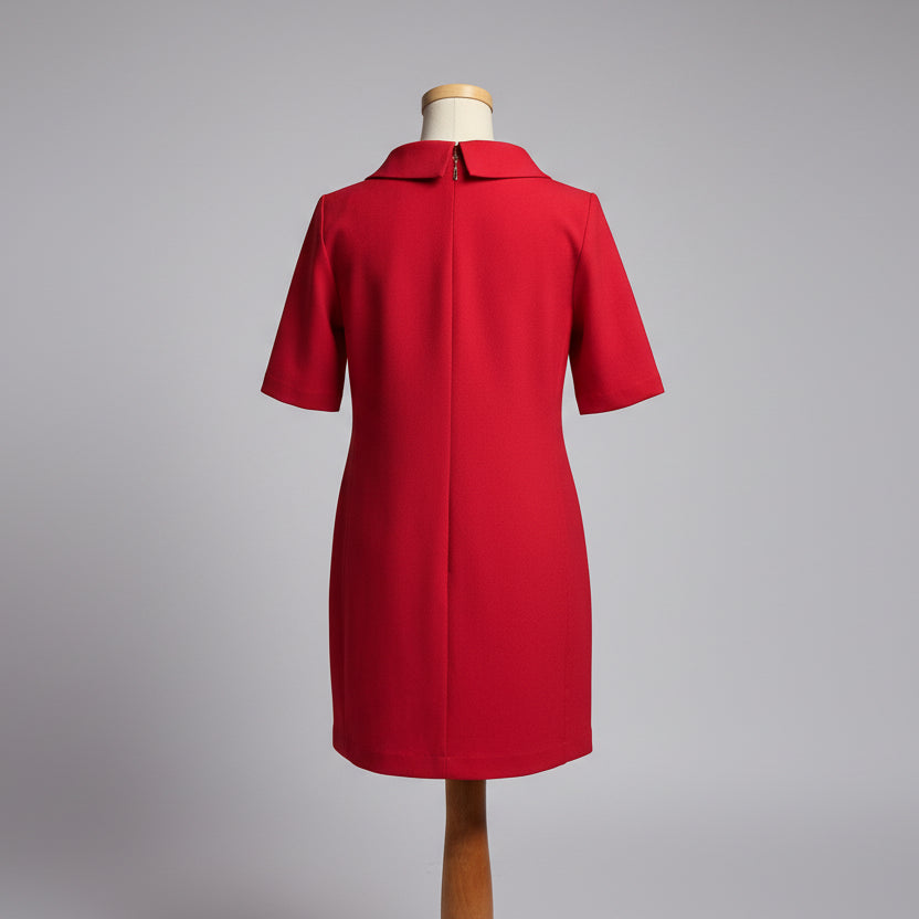 Trina Turk red Maleko dress, size 6