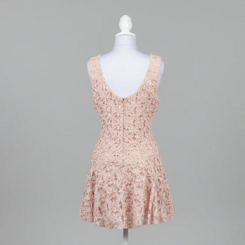 ASTR blush soutache dress, size L, NEW WITH TAGS!