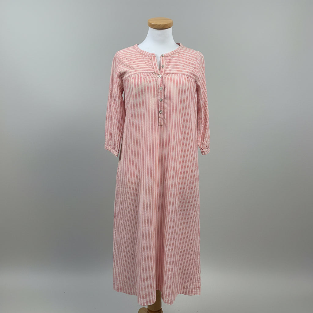 Matta pink & beige striped dress, size S