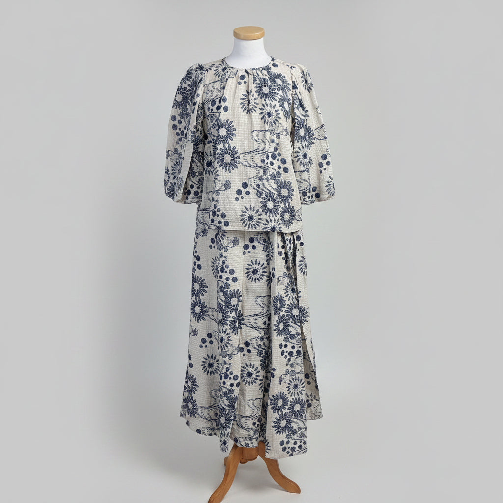Marie Oliver floral 2 piece dress, size XS, NEW WITH TAGS!