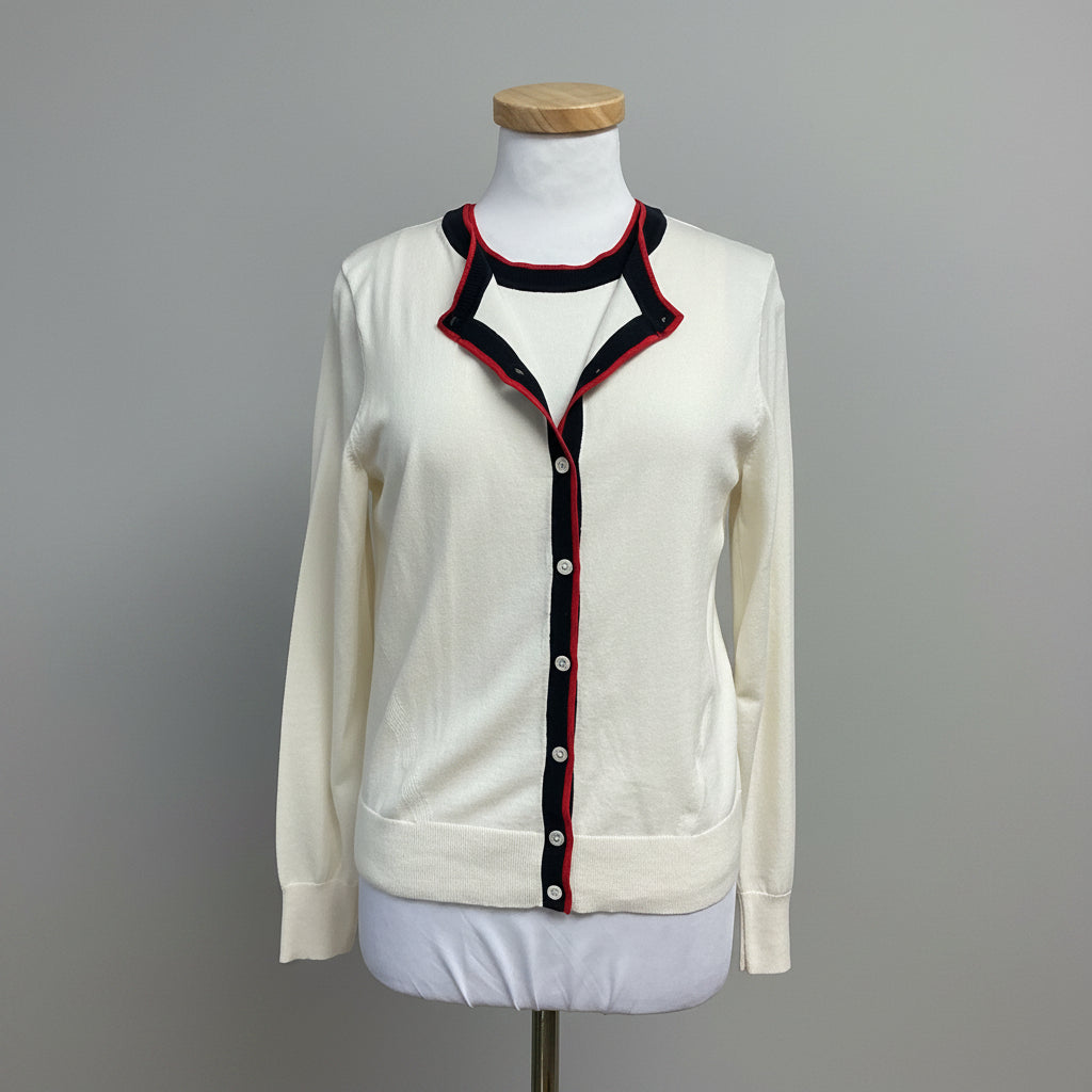 Banana Republic cream sweater set, size XS/S