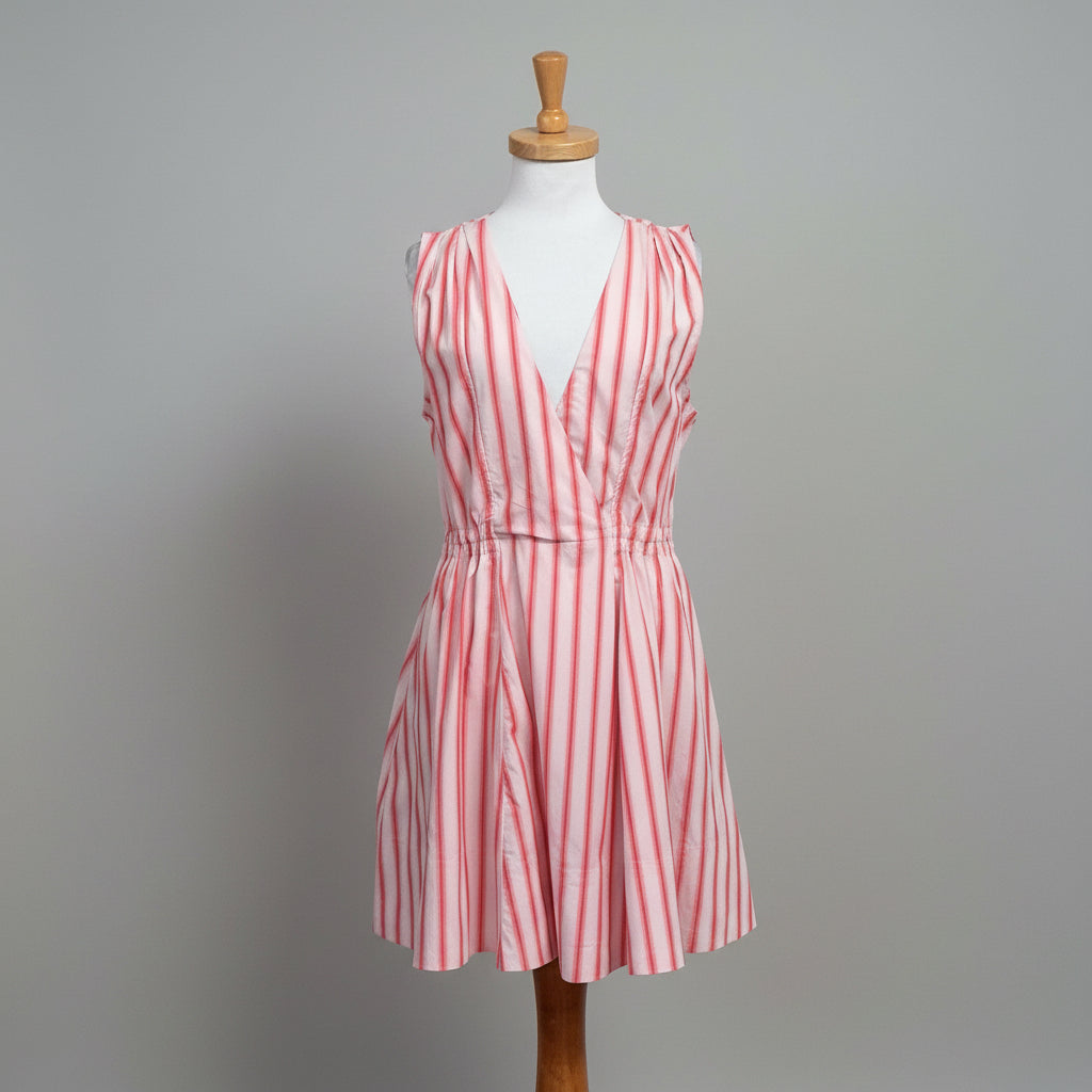 Derek Lam pink and red stripe dress, size 8 Derek Lam pink and red stripe dress, size 8