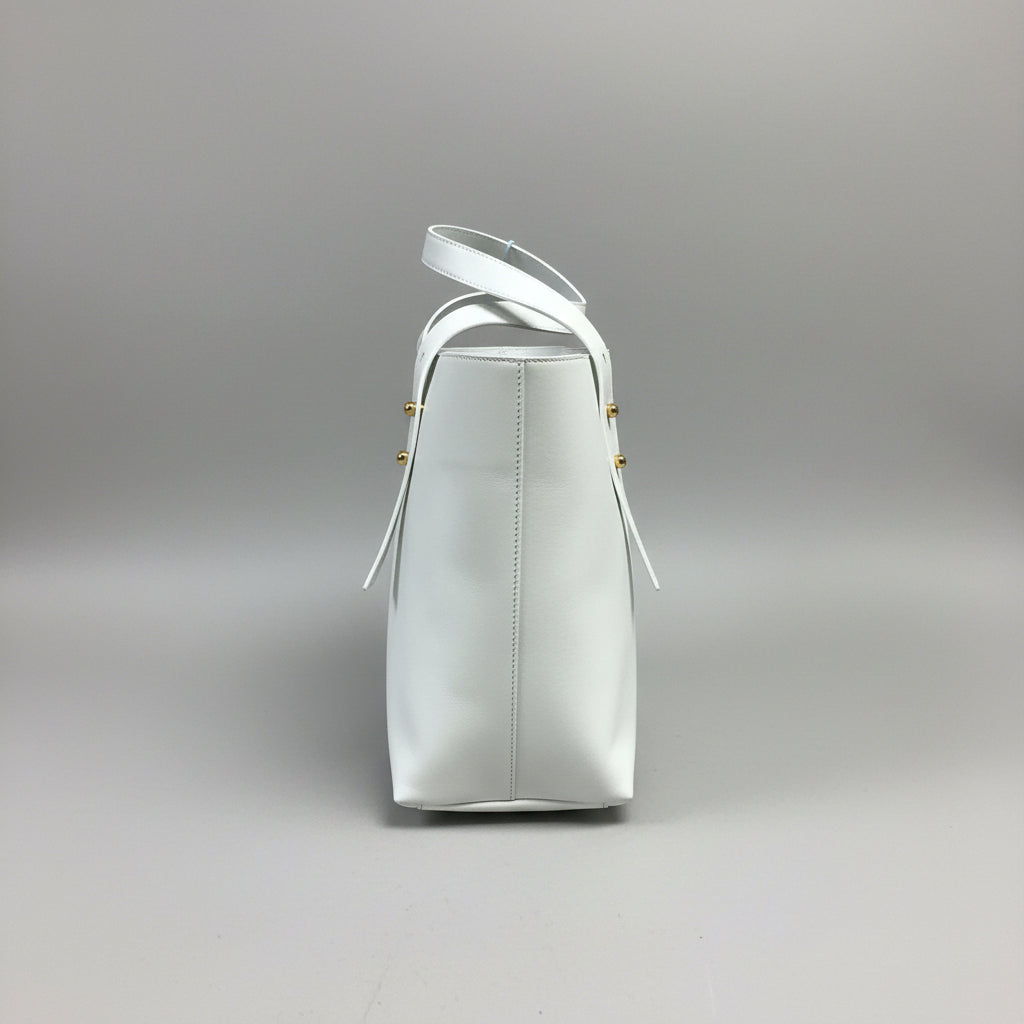 FRAME white leather medium Les Second bag, NEW WITH TAGS!