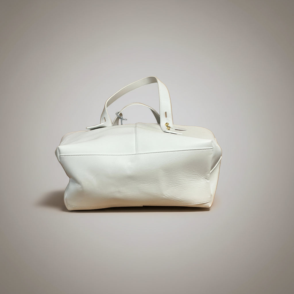 FRAME white leather medium Les Second bag, NEW WITH TAGS!