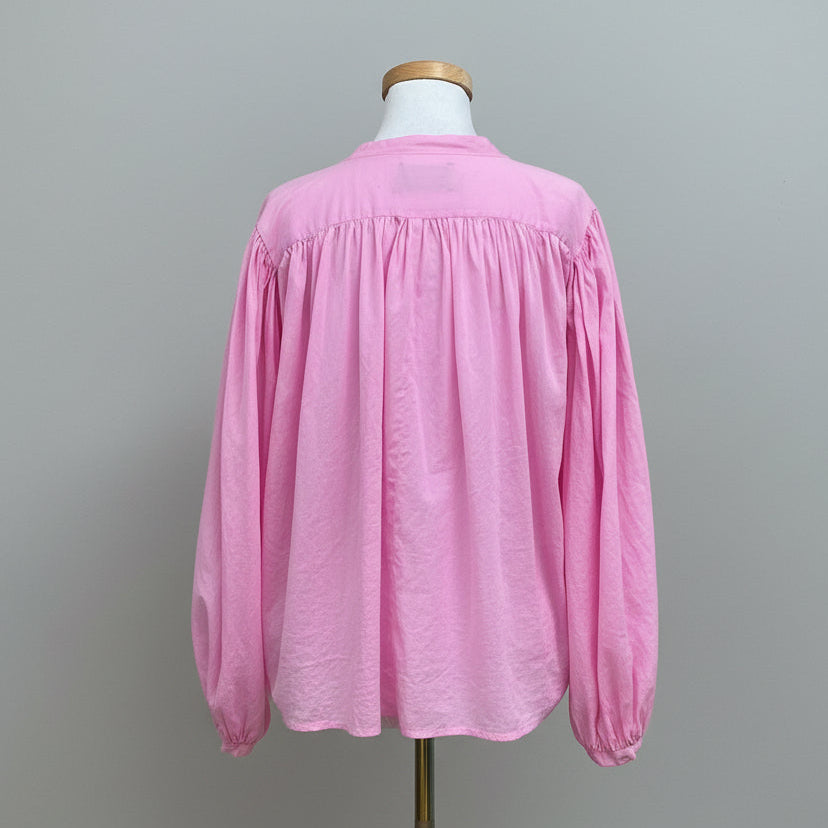 Berenice hot pink cotton blouse, size M