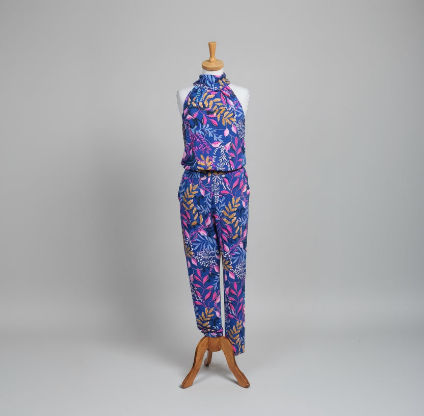 Lilly Pulitzer purple print Wyota jumpsuit, size S