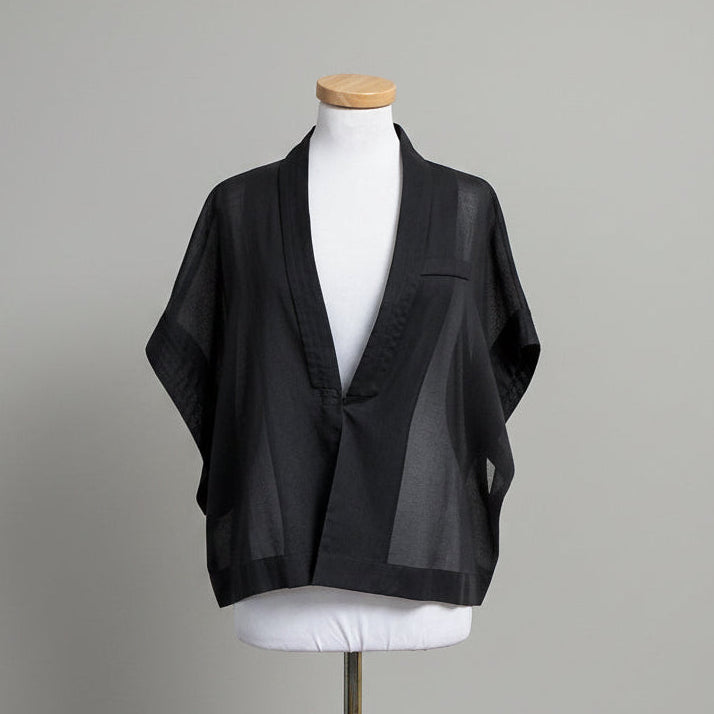 Brunello Cucinelli black jacket, size 44, Large