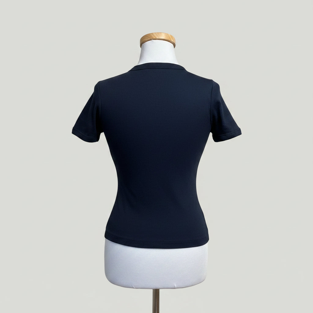 Flore Flore navy Car tee, size S