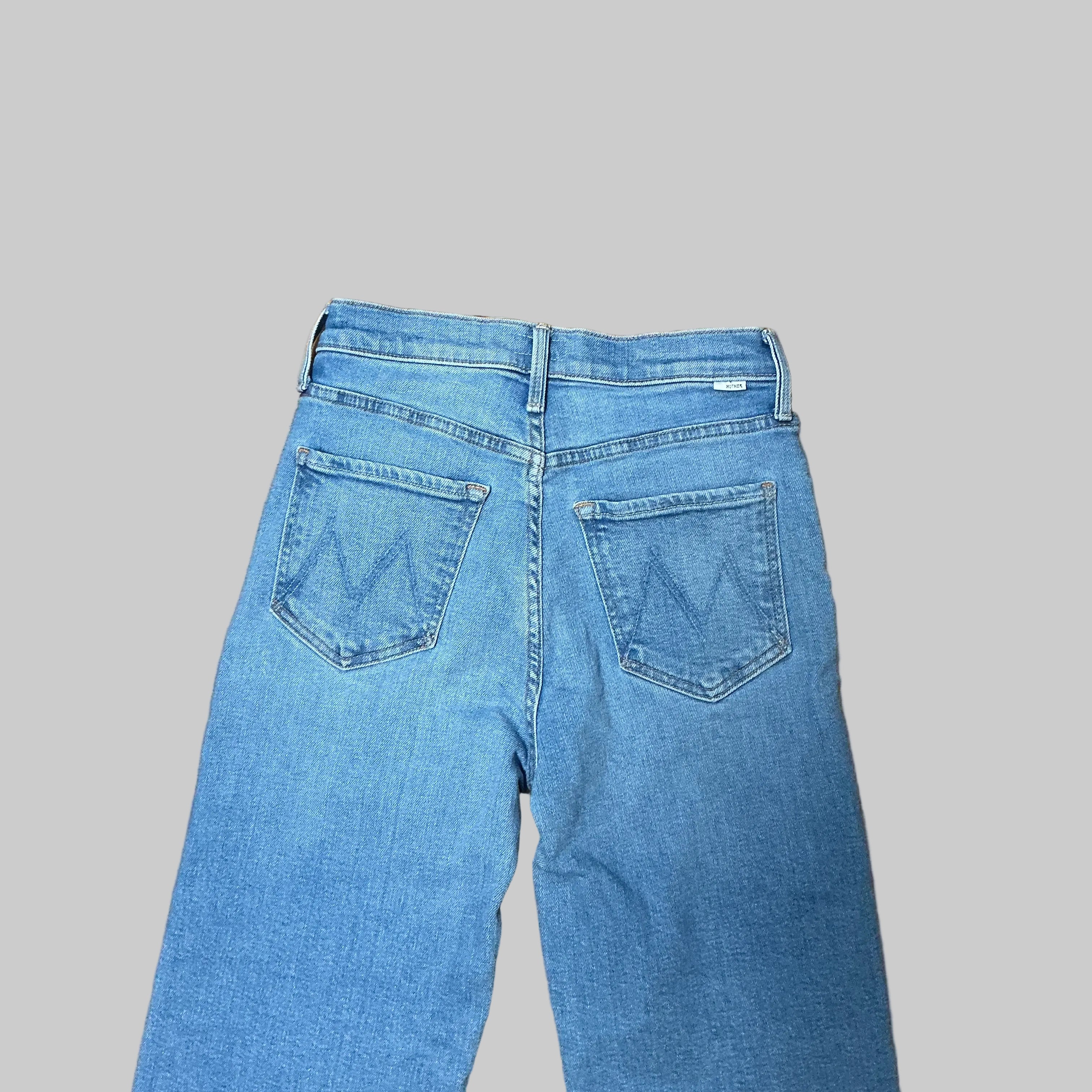 Mother Rambler Zip Ankle jeans, Size 25