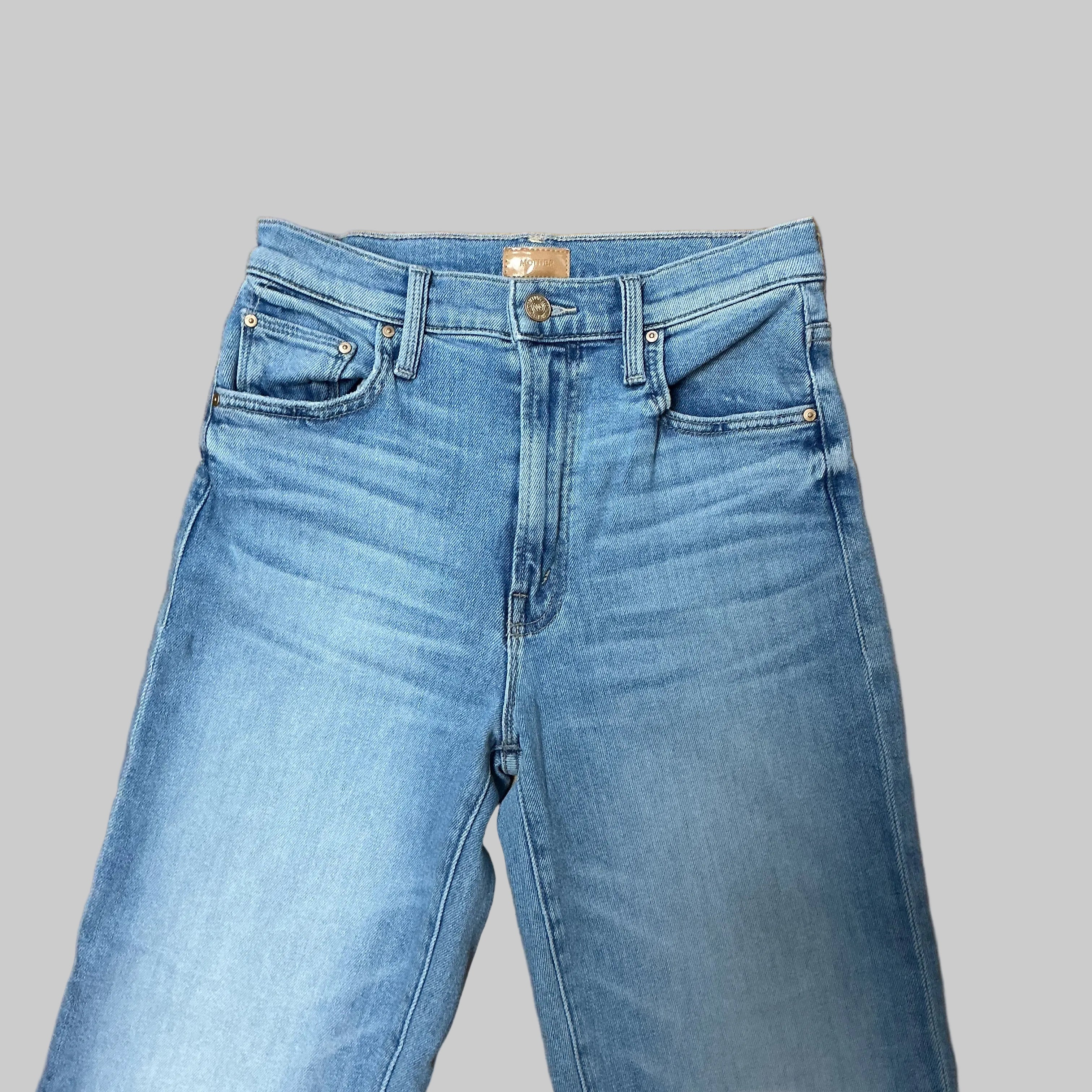 Mother Lil Rambler Zip Ankle Jean, Size 25, US Size 0