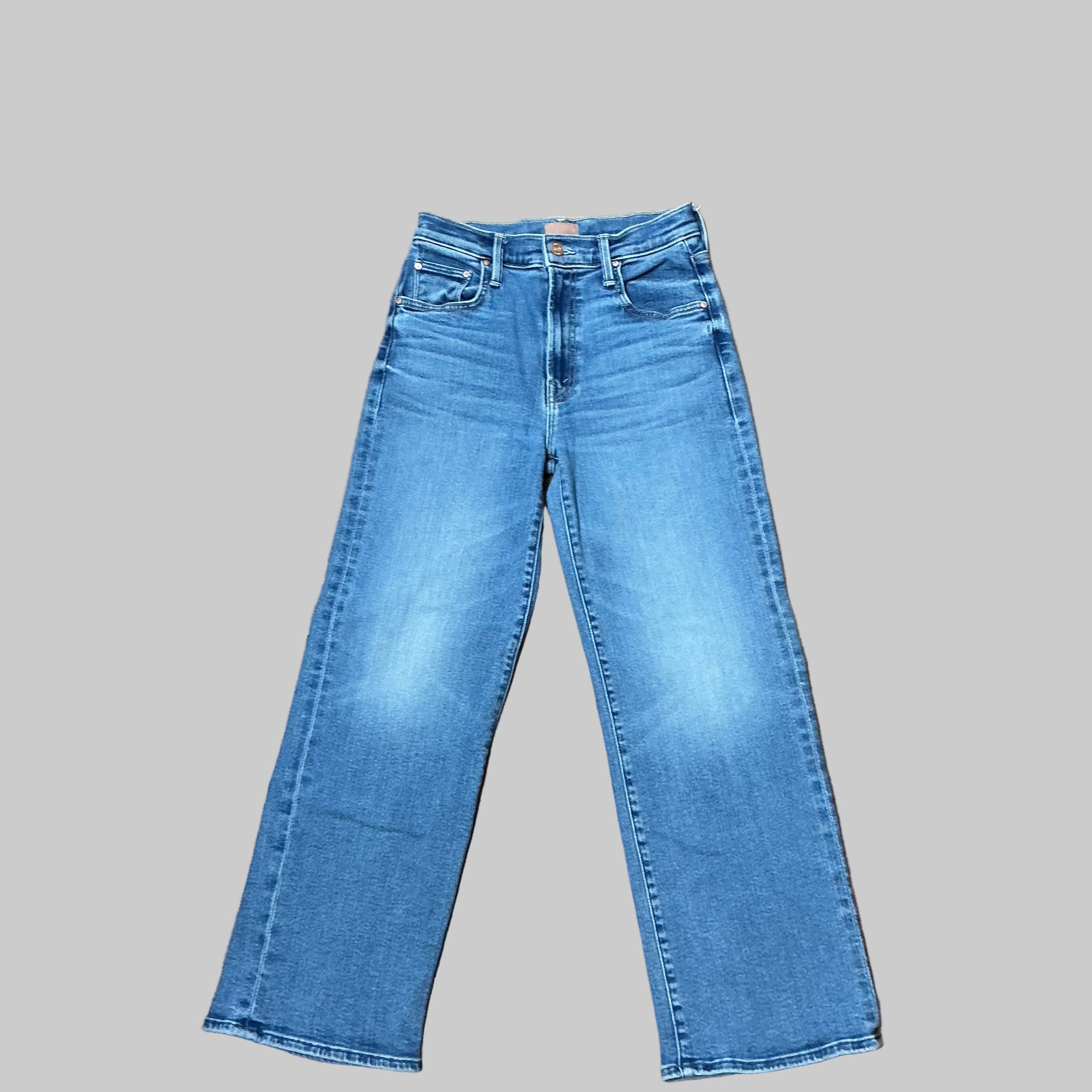 Mother Lil Rambler Zip Flood jeans, Size 25, US Size 0