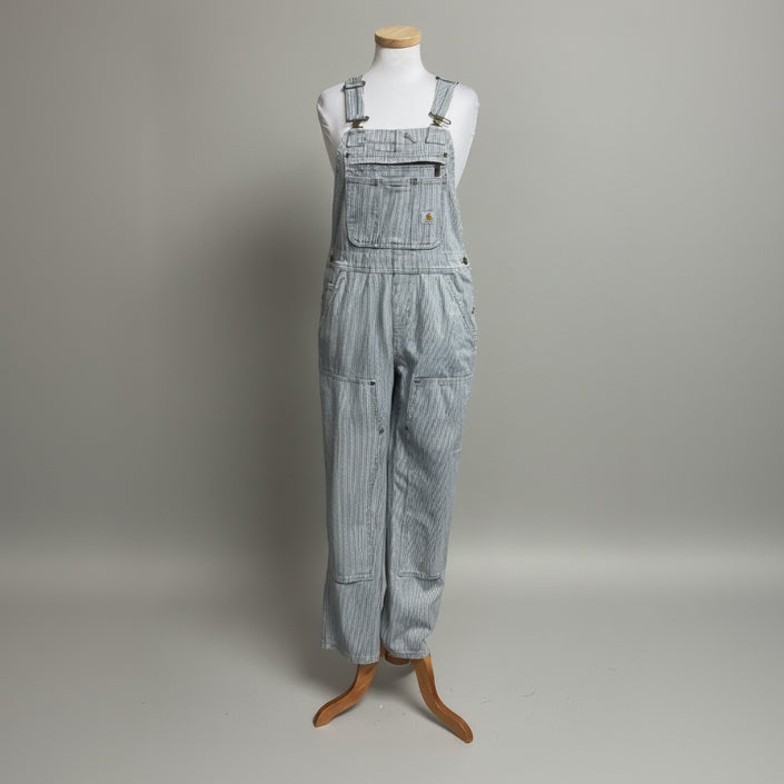 Carhartt railroad stripe overalls, size S