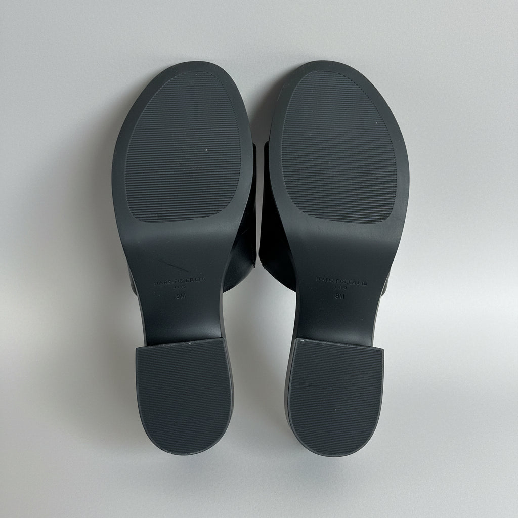 Marc Fisher black platform Forina sandals, size 8, BRAND NEW!