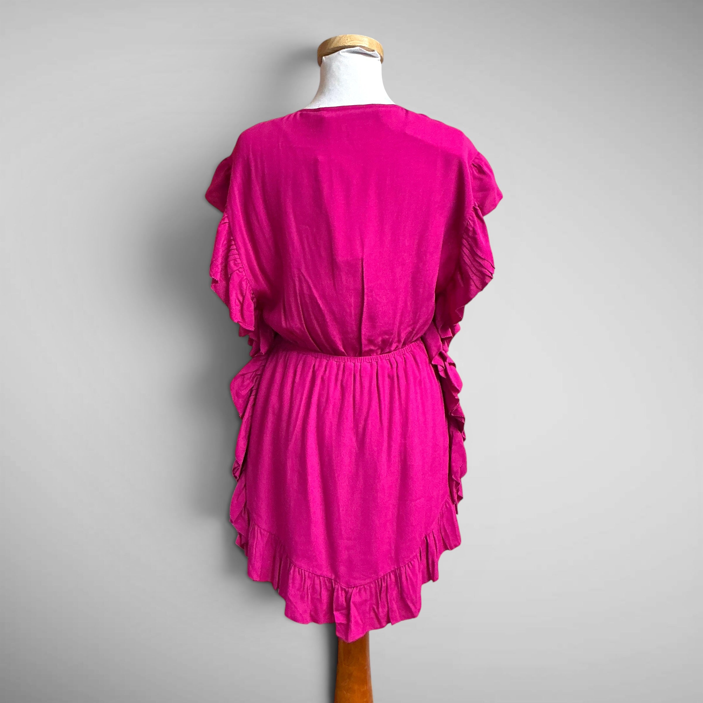 IRO fuchsia mini dress, size XS, NEW WITH TAGS!