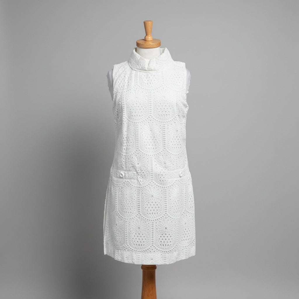 Lilly Pulitzer white eyelet Zander Romper, size 6