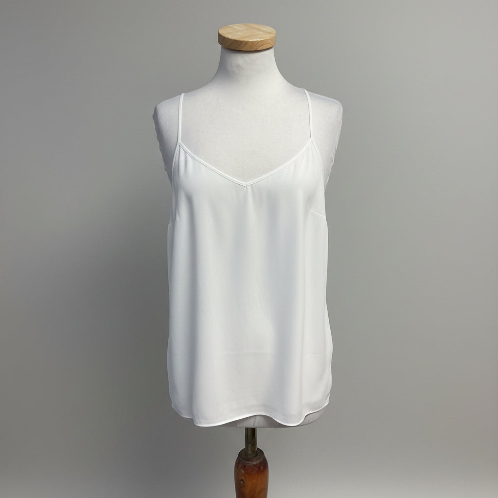 Lilly Pulitzer white Lizette tank, Size M, NEW WITH TAGS!