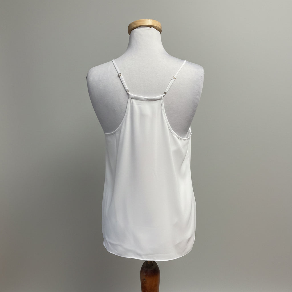 Lilly Pulitzer white Lizette tank, Size M, NEW WITH TAGS!
