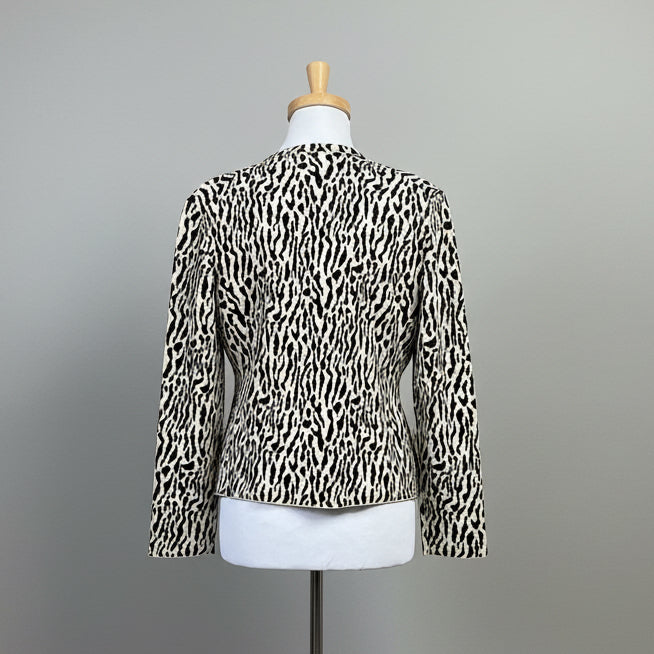 Theory leopard 2 piece sweater set, size S/M