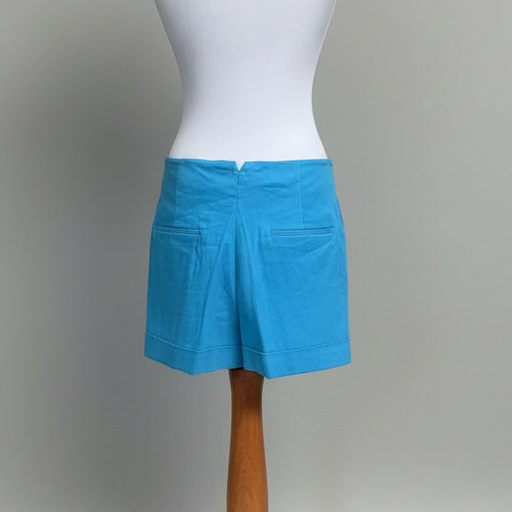 Rag & Bone blue linen blend shorts, size 6