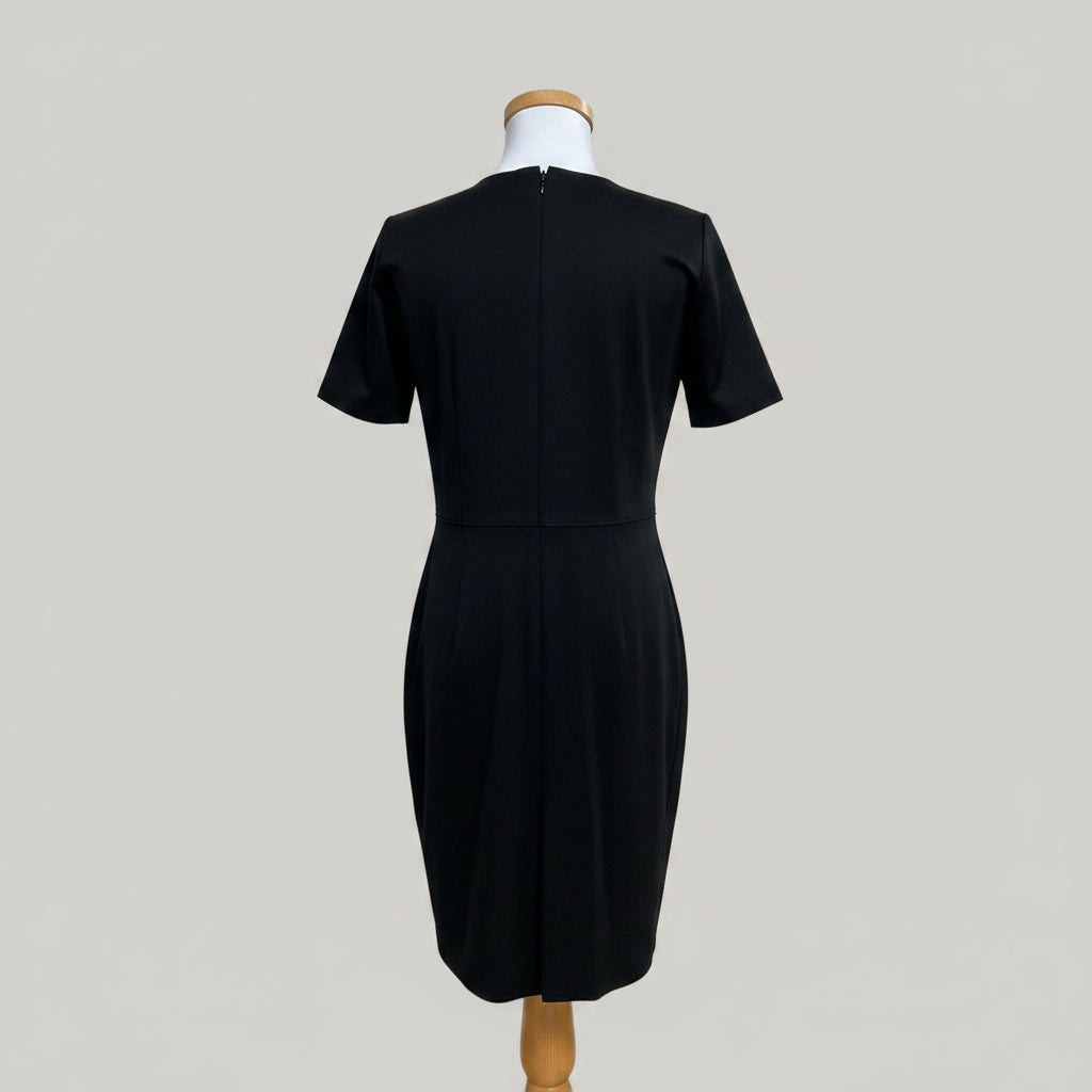 Elie Tahari black short sleeve dress, Size 8, NEW WITH TAGS!