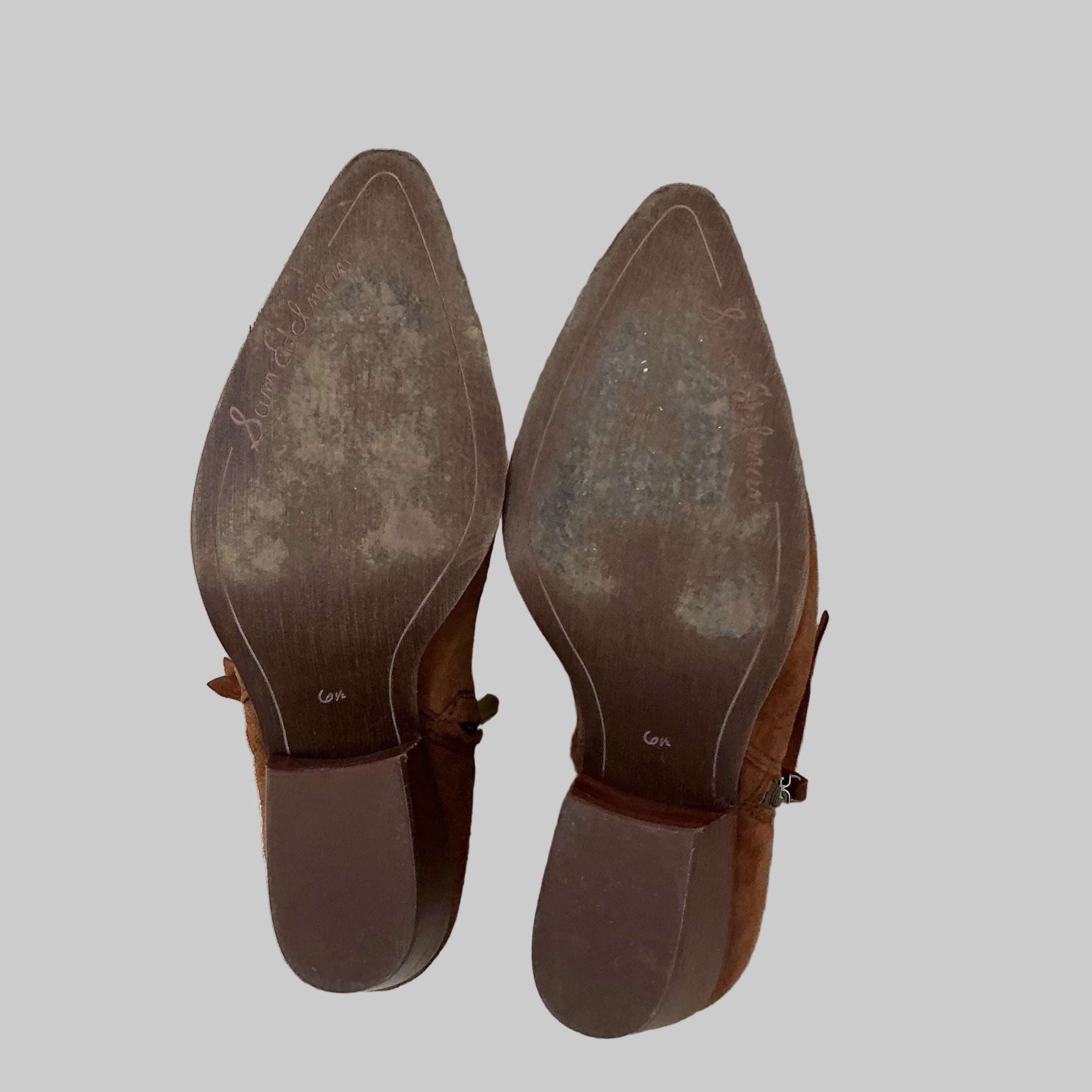 Sam Edelman saddle suede bootie, Size 6.5