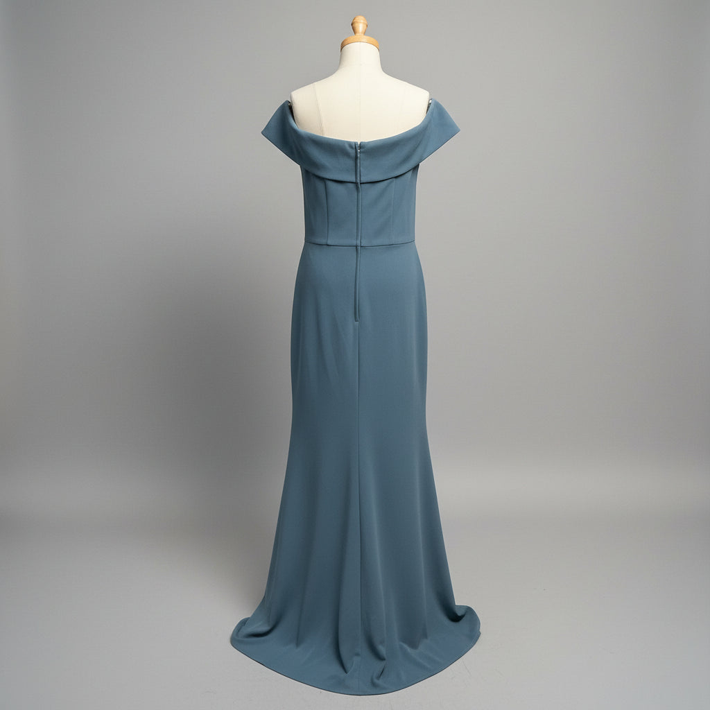 Allure Bridesmaids dusty blue dress, size 16, NEW WITH TAGS!