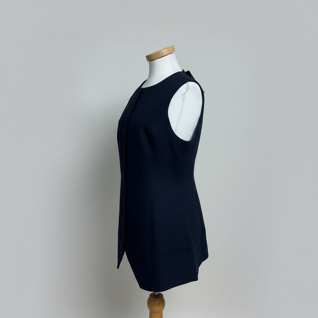 Tuckernuck navy Duke vest, size 8, NEW WITH TAGS!