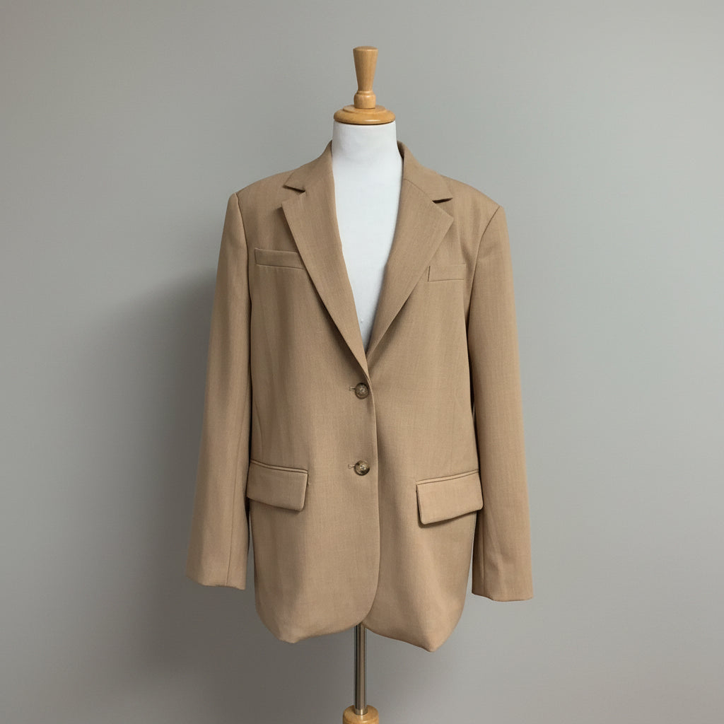 Paige tan Sarto blazer, size 6