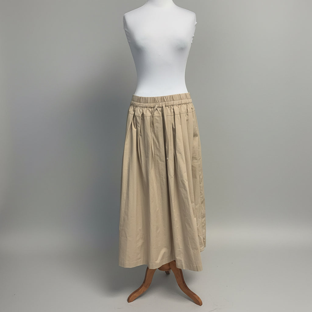 Rue Sophie khaki maxi skirt, Size M, NEW WITH TAGS!