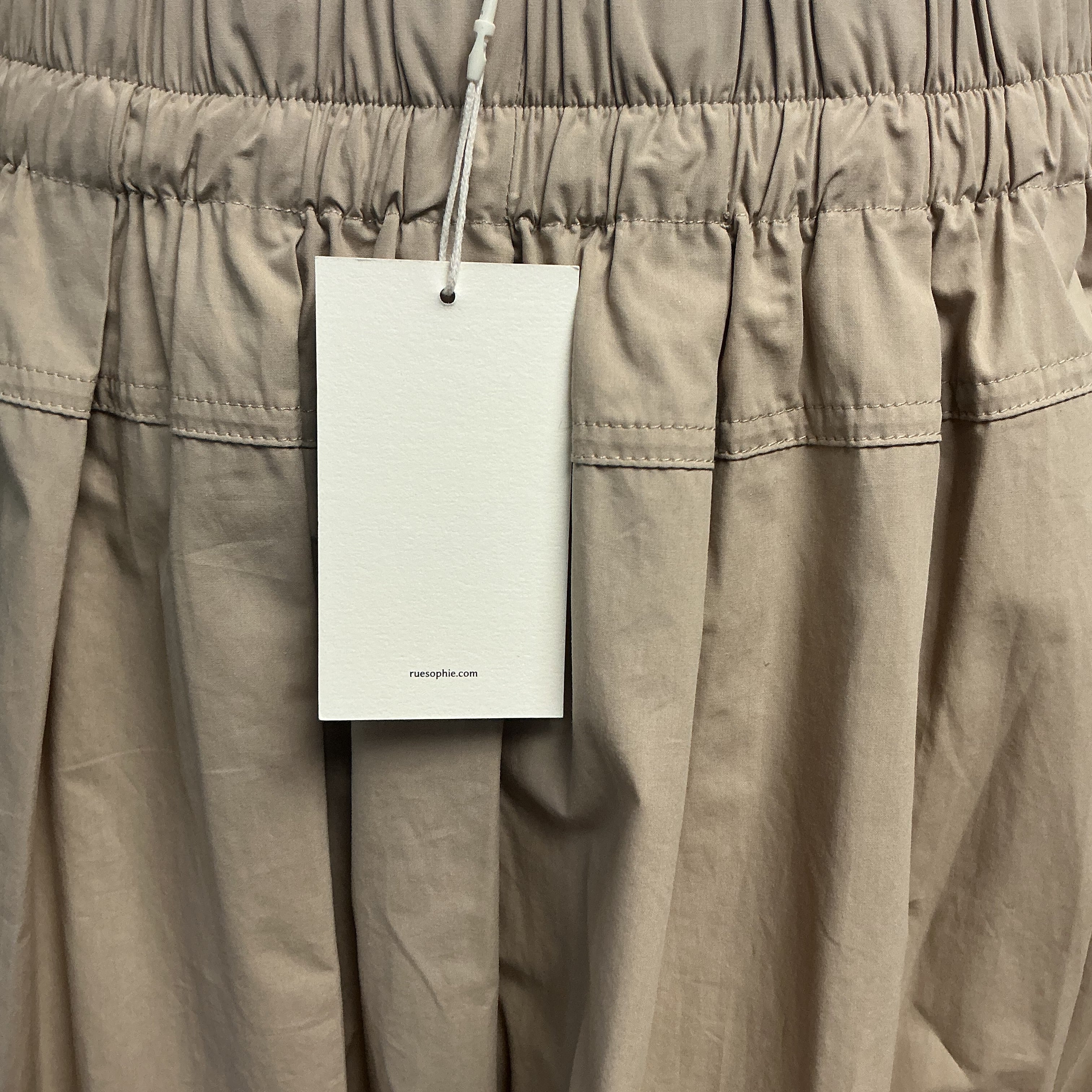 Rue Sophie khaki maxi skirt, Size M, NEW WITH TAGS!